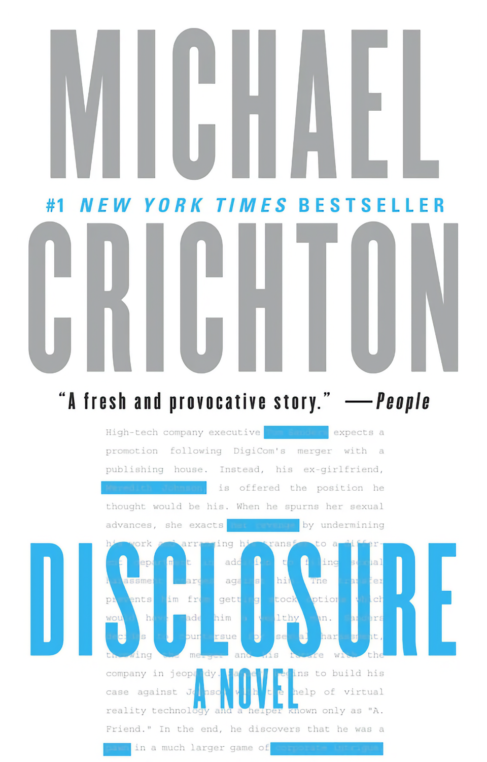 Disclosure by Michael Chrichton