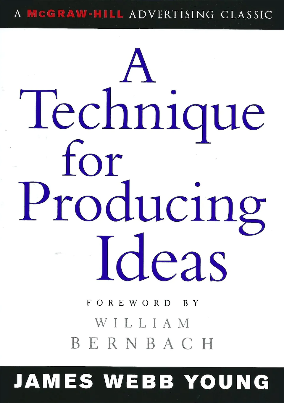 A Technique for Producing Ideas by James Webb Young finished on 2016 Feb 27