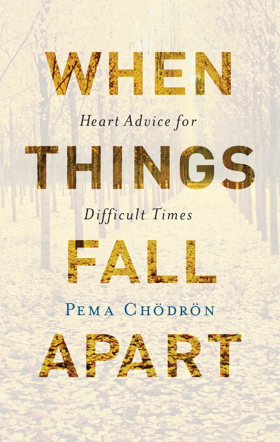 When Things Fall Apart. Heart Advice for Difficult Times by Pema Chödrön