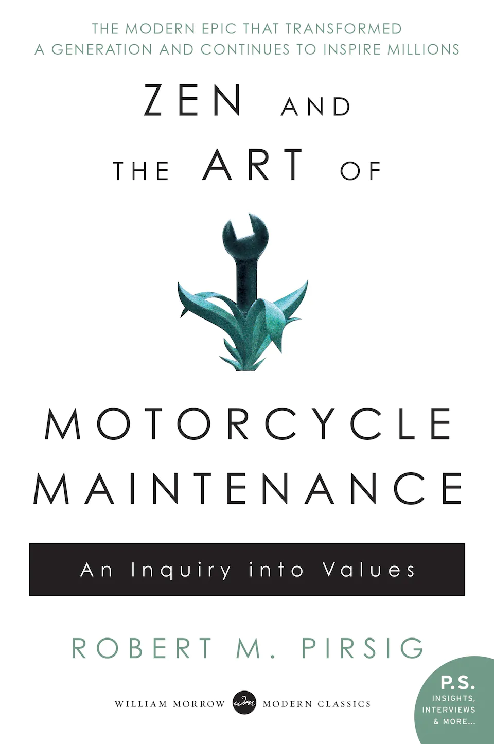 Zen and the Art of Motorcycle Maintenance by Robert M. Pirsig